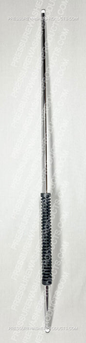 36" MOLDED GRIP CHROME PLATED WAND / 3' INSULATED LANCE