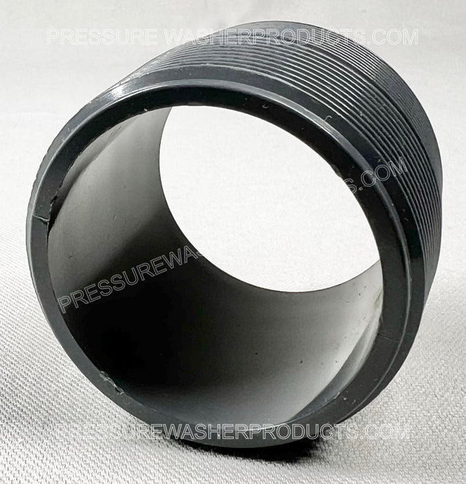 2" Nipple Close MPT Male Pipe Thread SCH 80 PVC