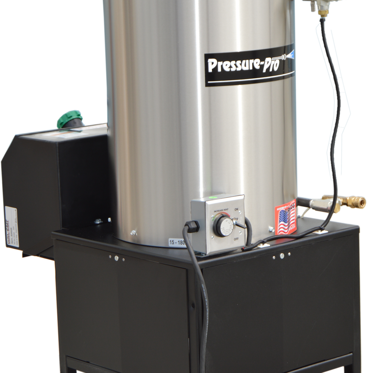 PRESSURE-PRO 8 GPM 4000 PSI 12 VOLT DIESEL HOT BOX HBS12V80 ...