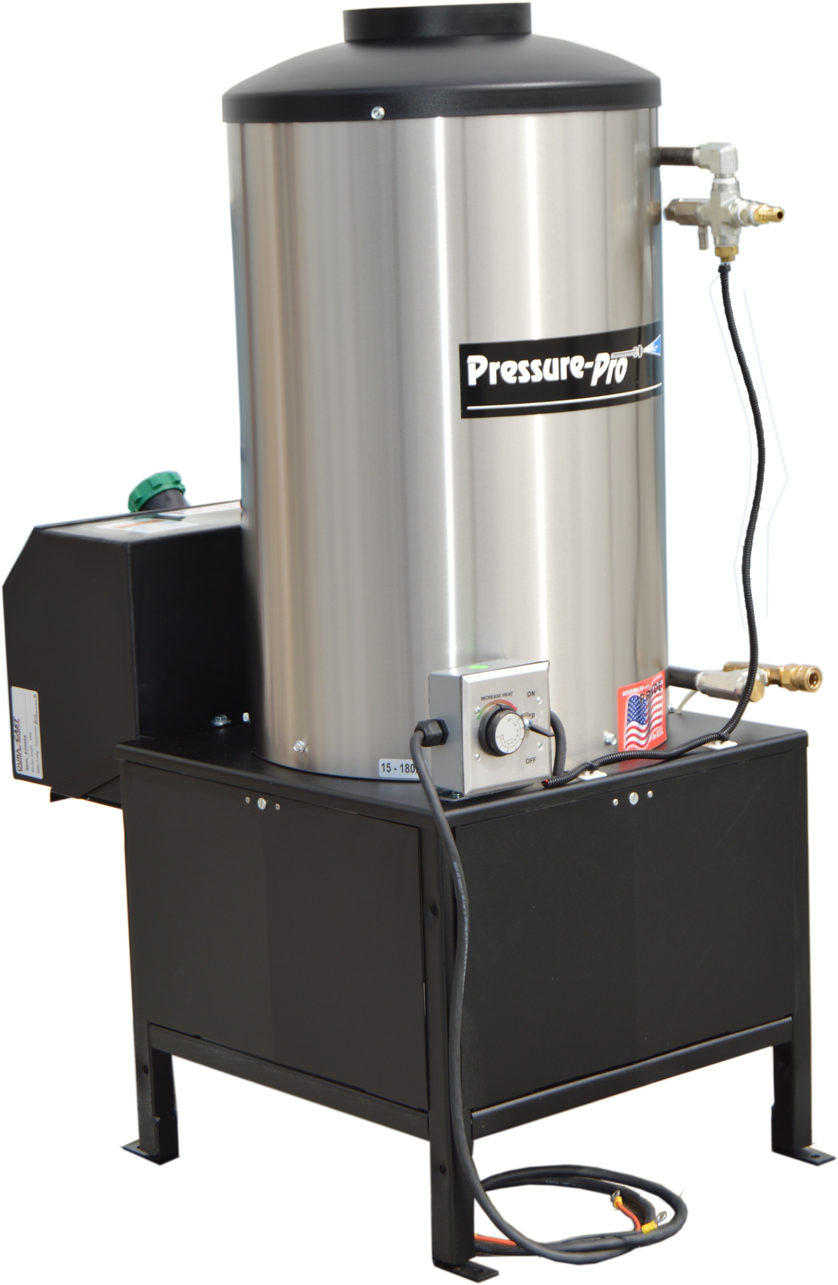 PRESSUREPRO 8 GPM 4000 PSI 12 VOLT DIESEL HOT BOX HBS12V80