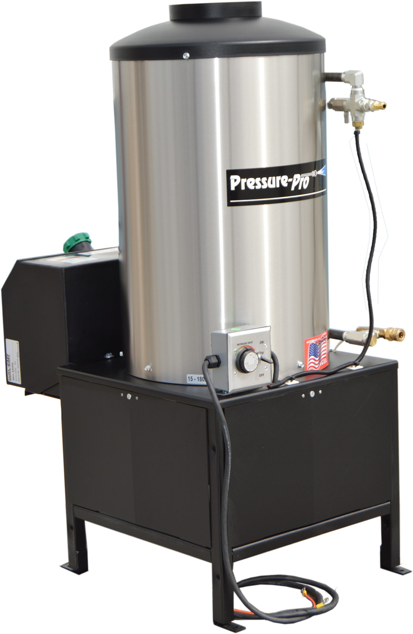 PRESSURE-PRO 8 GPM 4000 PSI 12 VOLT DIESEL HOT BOX HBS12V80 ...