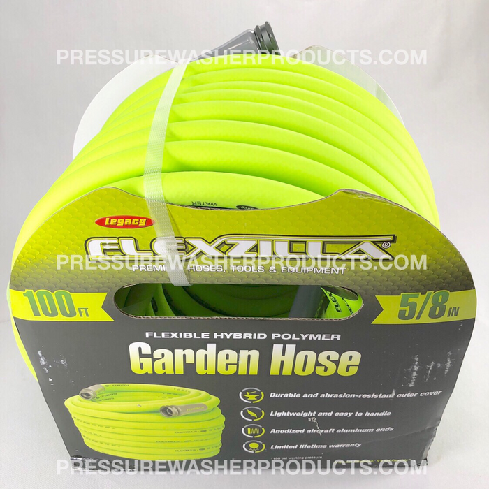 5/8" ID x 100’ Flexzilla Garden Hose 3/4" FGH x 3/4" MGH