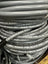 3/8" ID x 50' 4000 PSI Grey Smooth Non-Marking Hose for Pressure Washing R1 One Wire
