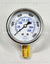 5000 PSI Pressure Gauge Stainless Steel Bottom Mount 1/4" MPT Glycerin Filled