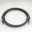 1/2" ID x 15' 4200 PSI Black Pressure Wash Jump Hose 3/8” MPT x 3/8" MPT