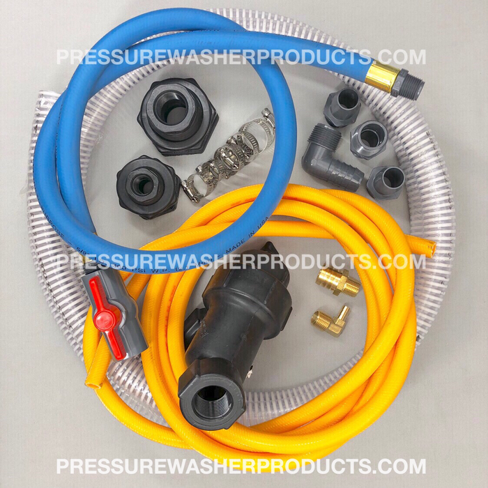 4 gpm - 6.5 gpm Pressure Washing Plumbing Kit