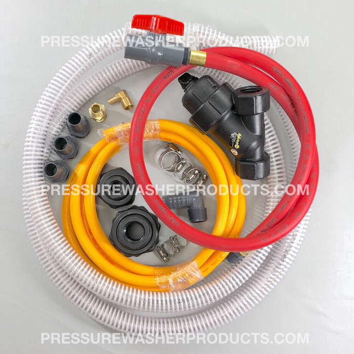 4 gpm - 6.5 gpm Pressure Washing Plumbing Kit