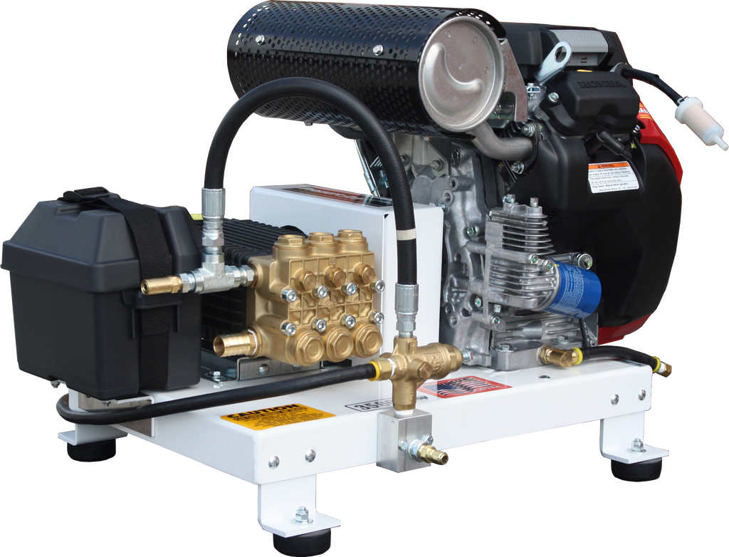 8 GPM 3500 PSI SKID POLYCHAIN COLD POWER WASHER, S/B8035HGEA406