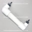 Dual Port Chemical Injector Strainer: PVC Slotted Filter for  Sodium Hypocrite 1/4” Barbs