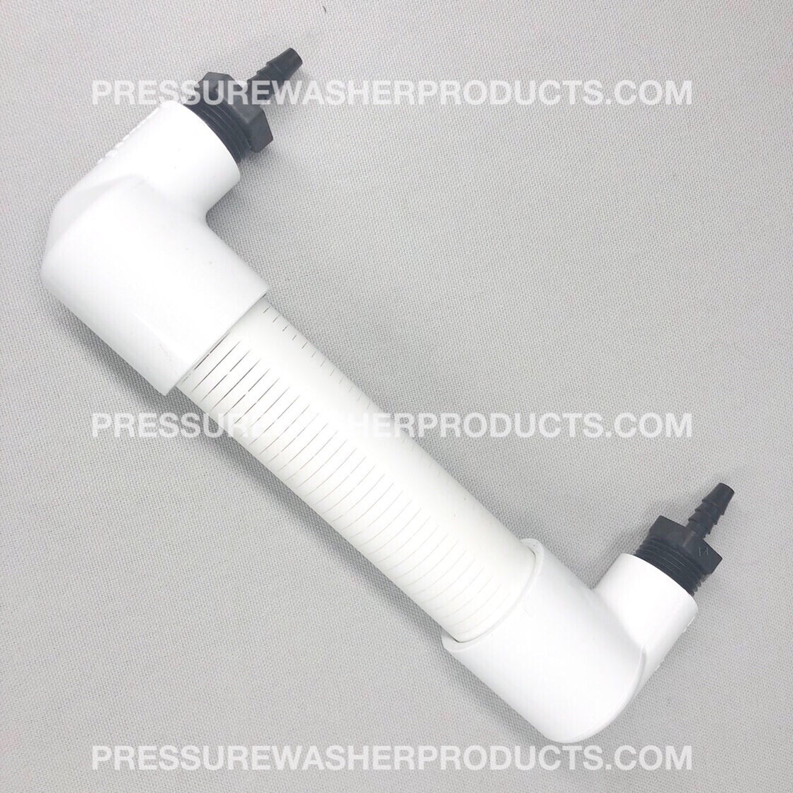 DUAL PORT CHEMICAL INJECTOR STRAINER: PVC SLOTTED FILTER FOR SH, TF-DI ...