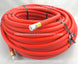 5/8" ID x 200' Republican Red Flex Tech RT Hose 1/2" MPT 316 Stainless Steel Crimped on Hose Ends