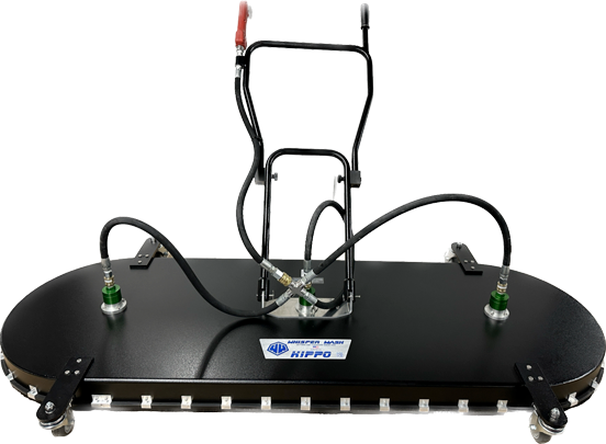 Hippo Series Surface Cleaner by Whisper Wash 5', 6' or 8' x 16"