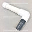 1" Barb Original PVC Slotted Inlet Filter for Sodium Hypochlorite