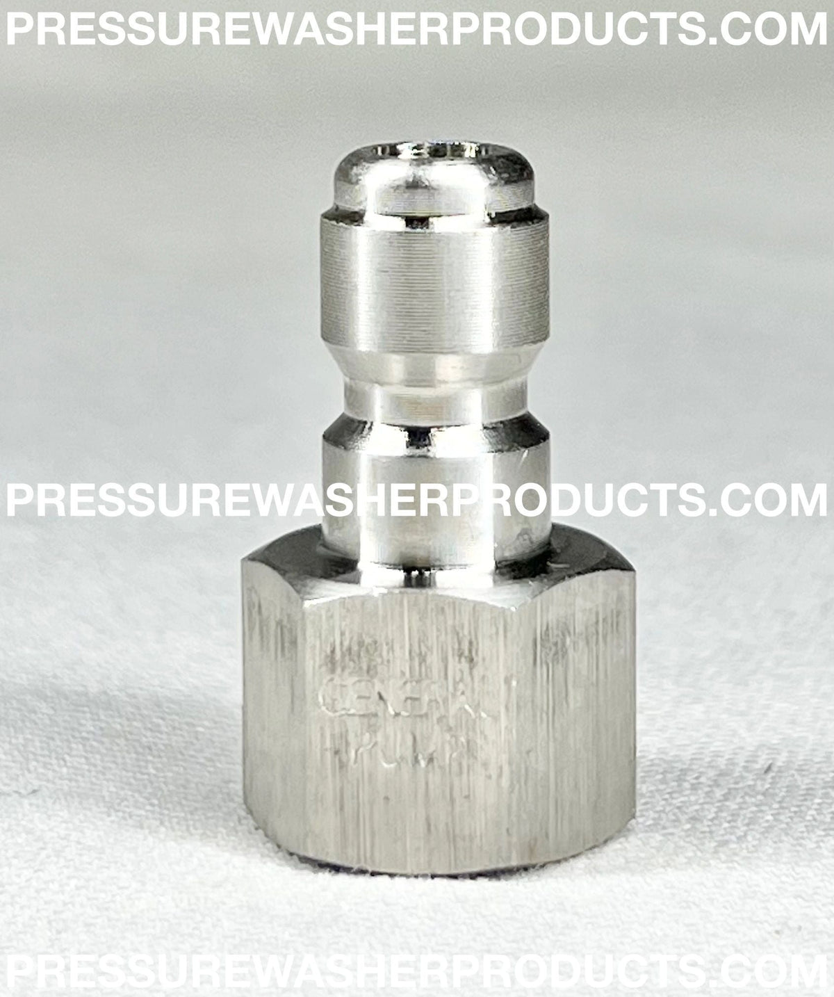 GENERAL PUMP QUICK CONNECT 1/4" FPT STAINLESS STEEL FEMALE PLUG D10076
