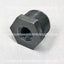 1/2" MPT x 1/4" FPT Reducing Bushing Black Polypropylene