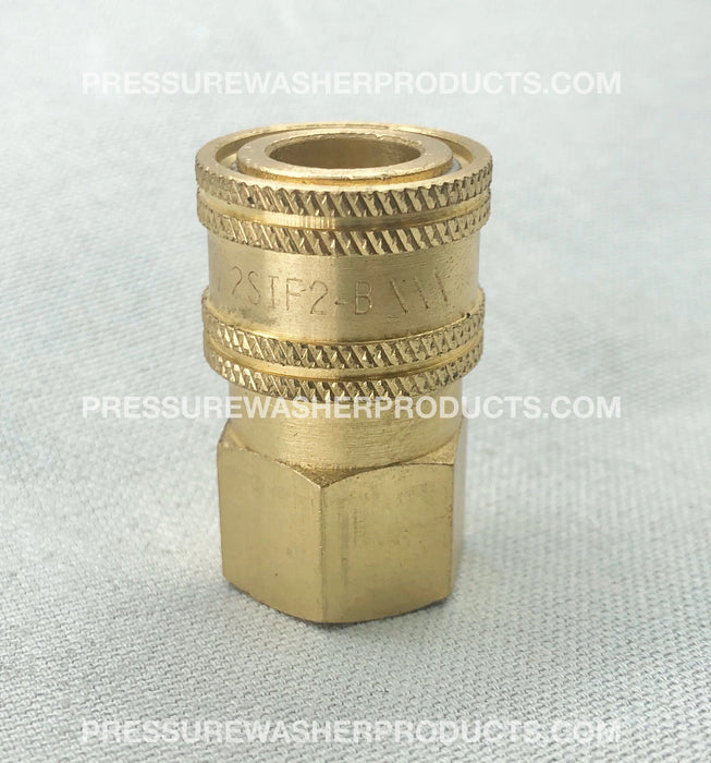 1/4" FPT Female Socket Brass Quick Connect Coupler